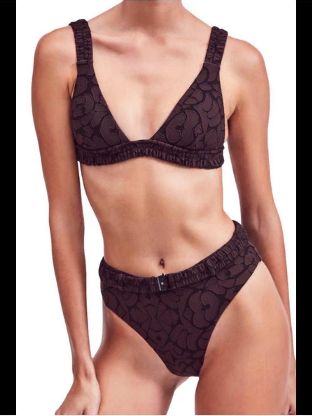 Devon‎ Windsor Brown Bikini Top